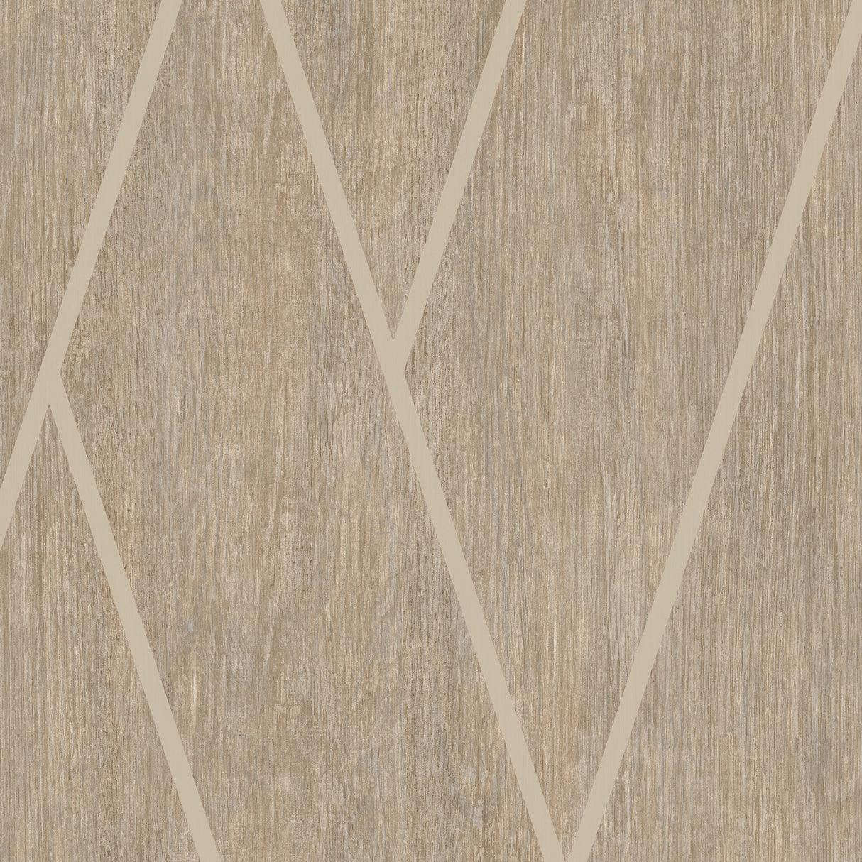 Wood Texture Chevron Brown wallpaper with embossed woodgrain and chevron pattern