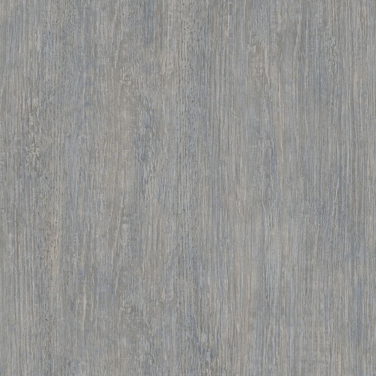 Soft Grain Wood Texture Blue Gray textured vinyl wallpaper roll and room scene
