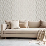 Wavy Wood Slats Light Gray Off White by Veer Decor Textured Vinyl Wallpaper – Veer Decor VRBR09-657