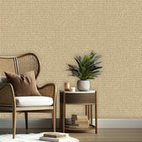 Wicker Weave Beige by Veer Decor Textured Faux Wicker Vinyl Wallpaper – Veer Decor VRBR17-487
