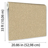 Wicker Weave Beige by Veer Decor Textured Faux Wicker Vinyl Wallpaper – Veer Decor VRBR17-487