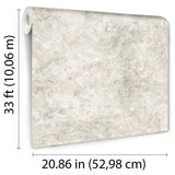 Luxurious Marble Gray Beige by Veer Decor Abstract Textured Vinyl Wallpaper – VRBR17-587