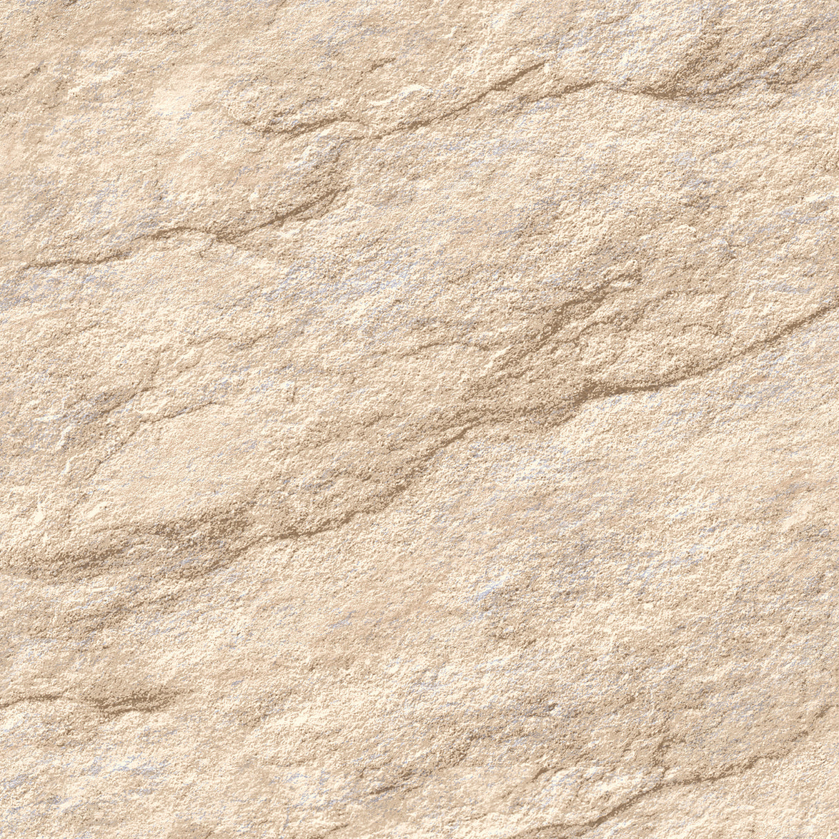 Stone Serenity Luxurious Stone Beige Wallpaper roll and room setting
