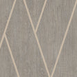 Wood Texture Chevron Taupe Wallpaper roll showing taupe chevron over woodgrain texture