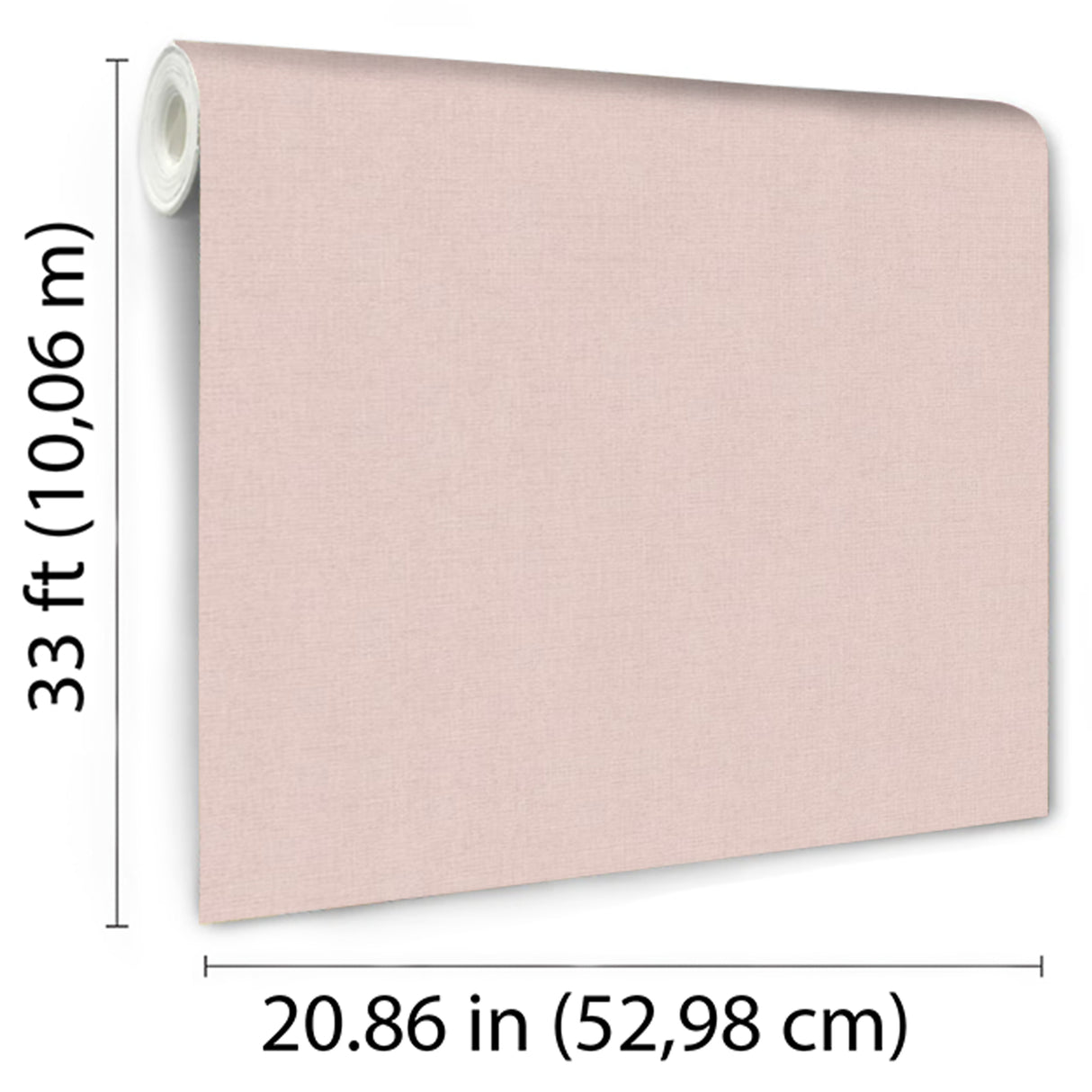 Faux Tweed Textile Texture Powder Blush by Veer Decor Textured Vinyl Wallpaper – Veer Decor VRBT03-155