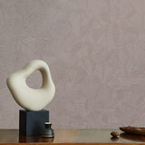 Luminous Leaf Collage Blush on Foil with Ultra Fine Emboss Wallpaper – Veer Decor VRBT03-896