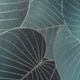 Graphic Leaves Dark Green with Foil Accents by Veer Decor Nature Wallpaper – Veer Decor VRBT04-212