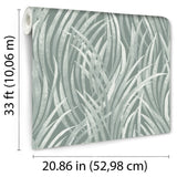 Adelia Tall Grass Green by Veer Decor Nature Wallpaper – Veer Decor VRBT04-546