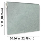 Luminous Leaf Collage Green on Foil by Veer Decor Ultra Fine Emboss Wallpaper – Veer Decor VRBT04-896