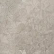 Luminous Leaf Collage Silver Beige embossed foil botanical wallpaper roll VRBT07-896