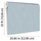 Faux Tweed Textile Texture Turquoise Blue by Veer Decor Textured Vinyl Wallpaper – Veer Decor VRBT24-155