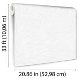 Big Wave White by Veer Decor Patterns Wallpaper – Veer Decor VREL00-926