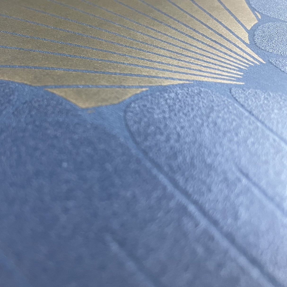 Giant Art Deco Gingko Leaf Blue by Veer Decor Floral Wallpaper – Veer Decor VREL01-046