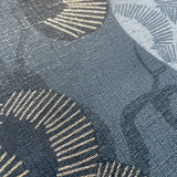 Bonsai Grove Blue by Veer Decor Textured Metallic Non-Woven Unpasted Wallpaper – Veer Decor VREL01-446