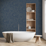 Big Wave Blue by Veer Wallpaper – Veer Decor VREL01-926