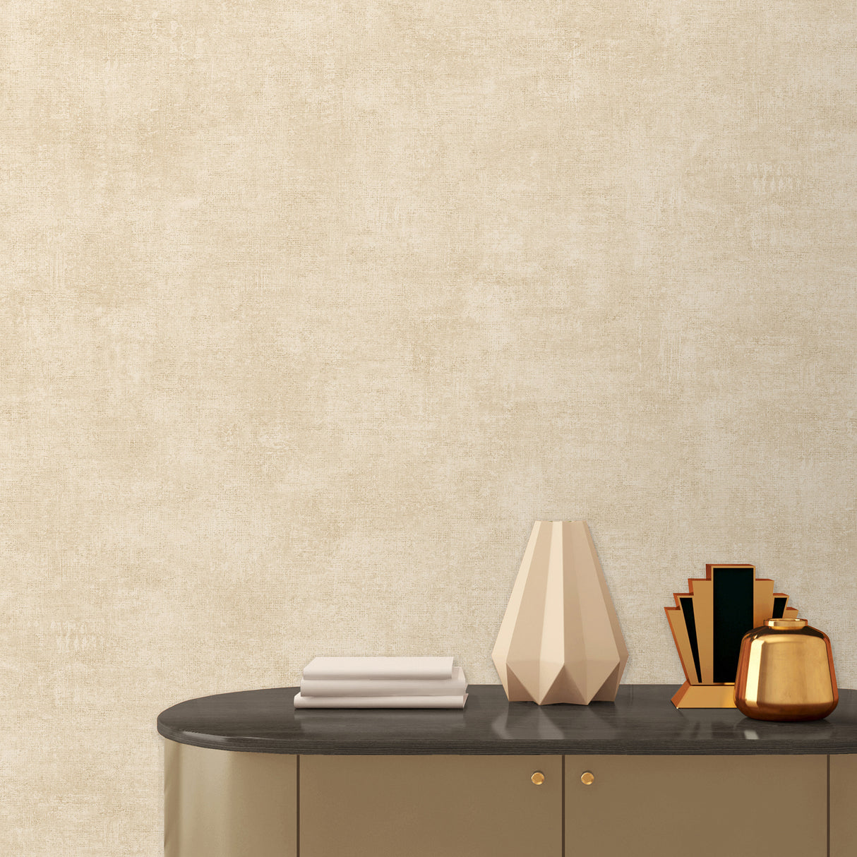 Grain Texture Pale Yellow by Veer Decor Textured Vinyl Wallpaper – Veer Decor VREL02-731
