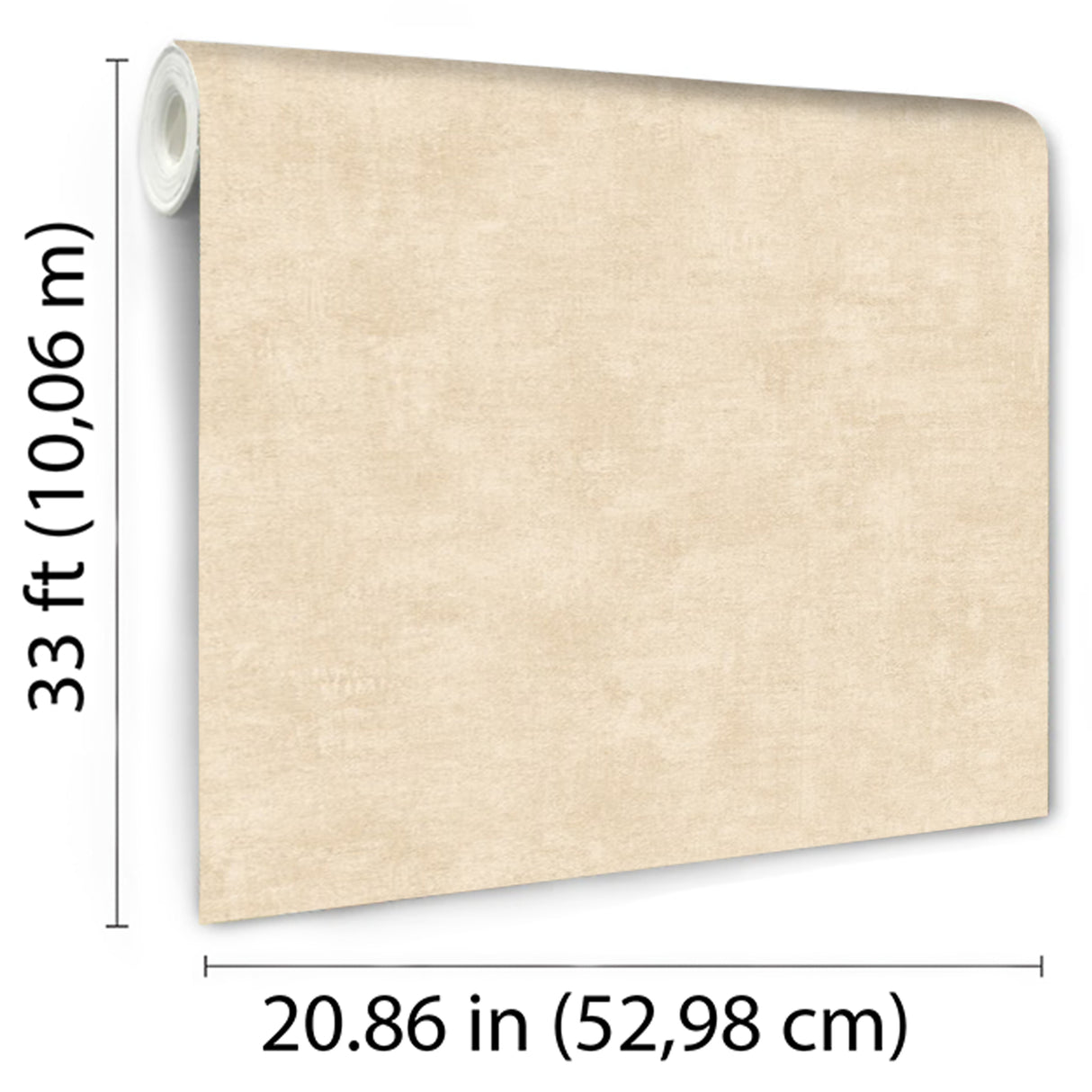 Grain Texture Pale Yellow by Veer Decor Textured Vinyl Wallpaper – Veer Decor VREL02-731