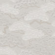 Bonsai Grove Beige textured non-woven wallpaper roll with stylized pine tree pattern