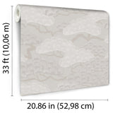 Bonsai Grove Beige by Veer Decor Textured Non-Woven Unpasted Wallpaper – Veer Decor VREL07-446