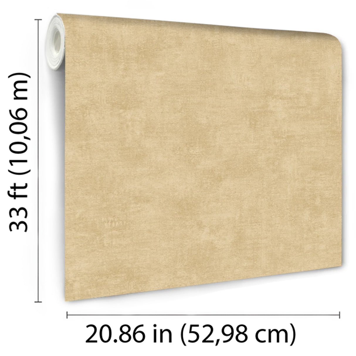 Grain Texture Yellow by Veer Decor Textured Vinyl Wallpaper – Veer Decor VREL12-731