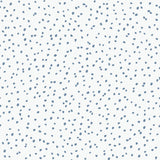 Hand Drawn Confetti Dots Blue Wallpaper roll and lifestyle images