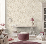 Paper Flowers Beige by Veer Decor Floral Wallpaper – Veer Decor VRKG07-644
