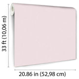 Fine Linen Pink Blush by Veer Decor Faux Textile Wallpaper – Veer Decor VRKG33-817