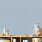 Fine Linen Blue by Veer Decor Faux Linen Wallpaper – Veer Decor VRKG51-817