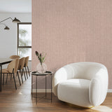 Natural Herringbone Orange by Nomad Herringbone Pattern Wallpaper – Veer Decor VRNO05-296