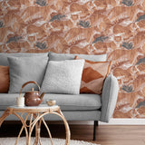 Tiger Squad Orange by Veer Decor Animal Print Wallpaper – Veer Decor VRNO05-596