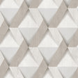 Modern Losange Wood Beige geometric wood-look textured wallpaper roll