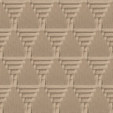 Rope Weave Diamond Beige textured geometric wallpaper roll and lifestyle view