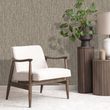 Faux Natural Straw Taupe by Veer Decor Textured Vinyl Wallpaper – Veer Decor VRNO08-946