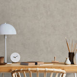 Makoba Horizontal Texture Gray Taupe by  Textured Abstract Wallpaper – Veer Decor VRNO09-823