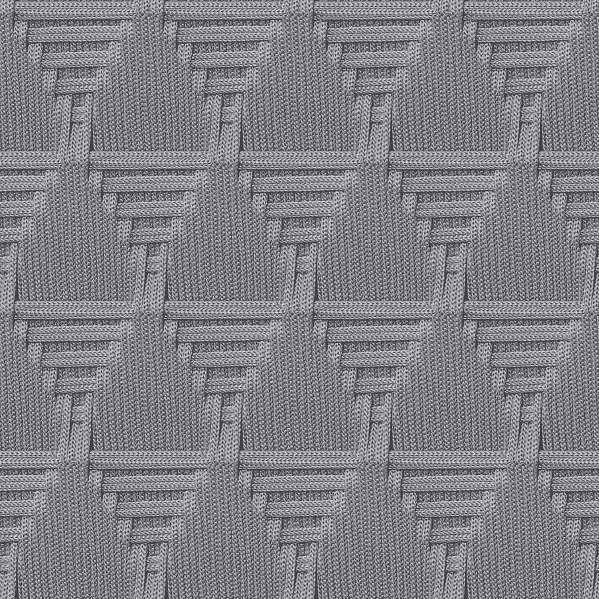 Rope Weave Diamond Dark Gray textured geometric wallpaper roll and lifestyle