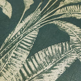 Luxe Tropical Palm Green by Veer Decor Textured Vinyl Wallpaper – VRNO14-916