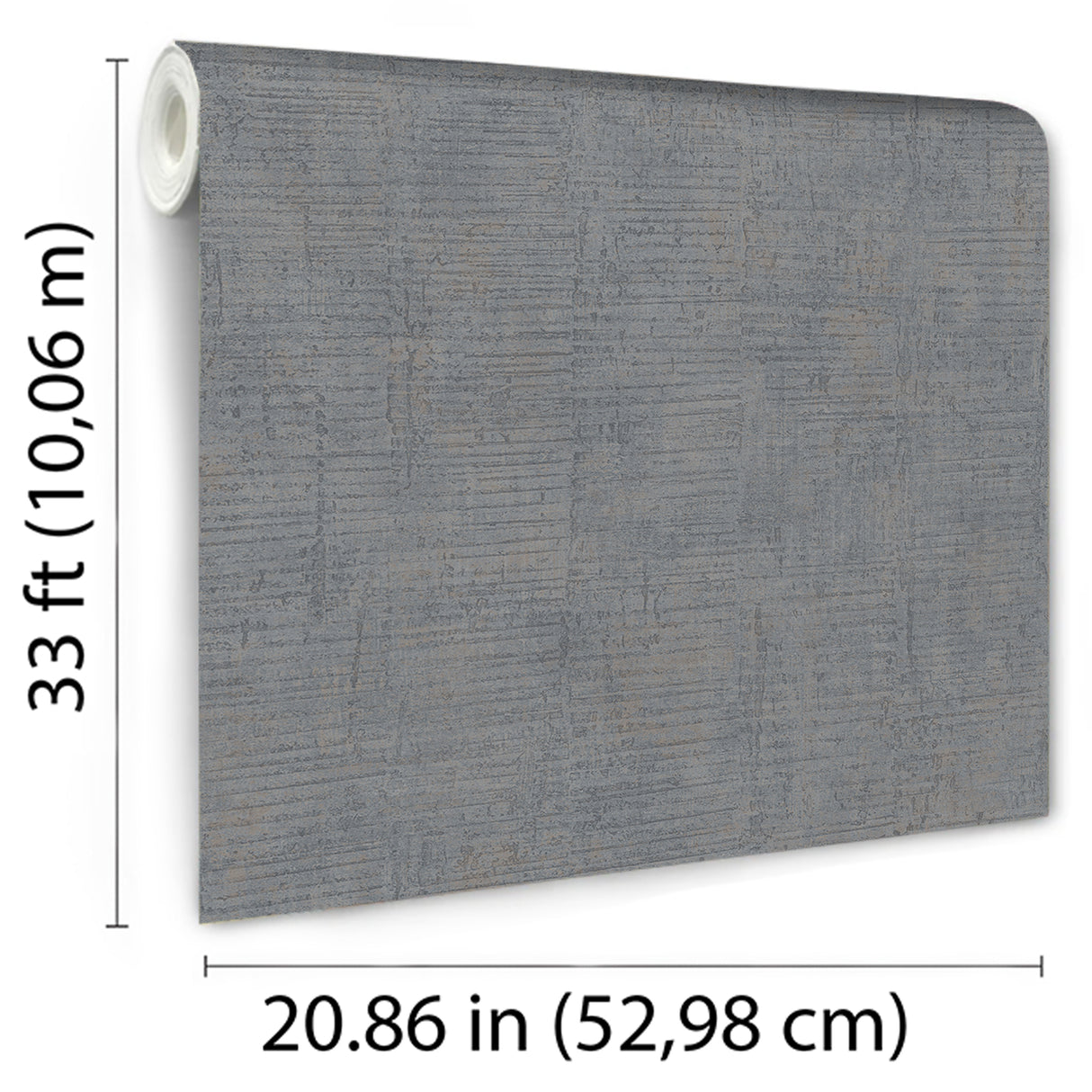 Makoba Dark Gray by Veer Decor Horizontal Texture Wallpaper – Veer Decor VRNO19-823