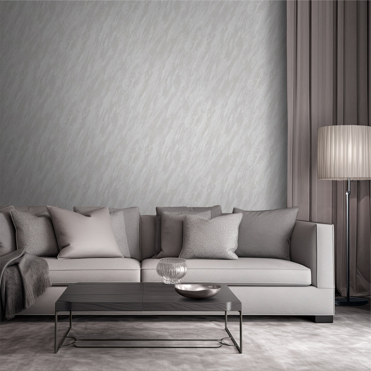 Glint Luxe Marble White by Veer Decor Abstract Textured Wallpaper – Veer Decor VRVE00-366
