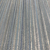 Glint Stria Stripe Blue by Veer Decor Textured Metallic Vinyl Wallpaper – Veer Decor VRVE01-566