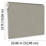 Lustre Linen Taupe by Veer Decor Textured Abstract Wallpaper – Veer Decor VRVE08-376