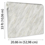 Glint Luxe Marble Light Gray by — Textured Marble Wallpaper – Veer Decor VRVE09-366