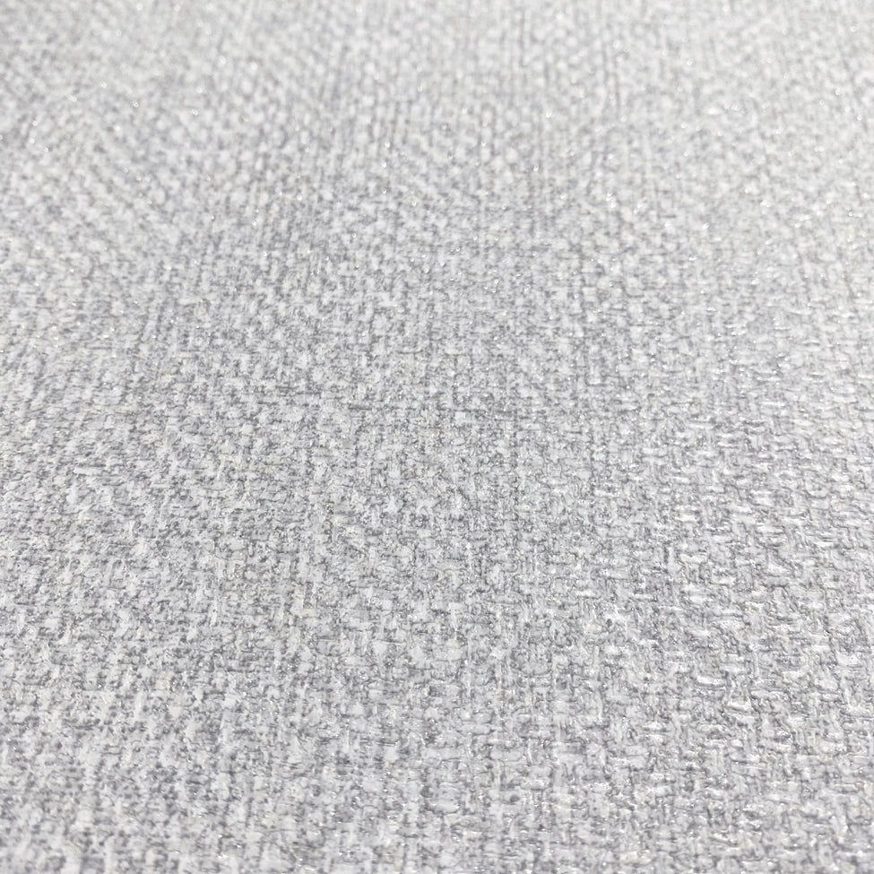 Lustre Linen Light Gray by Veer Decor Textured Vinyl Wallpaper – Veer Decor VRVE09-376