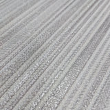 Glint Stria Stripe Light Gray by Veer Decor Textured Metallic Stripe Wallpaper – Veer Decor VRVE09-566