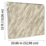 Glint Luxe Marble Beige by Veer Abstract Textured Vinyl Wallpaper – Veer Decor VRVE17-366