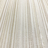 Glint Stria Stripe Natural by Veer Decor Textured Metallic Vinyl Wallpaper – Veer Decor VRVE17-566