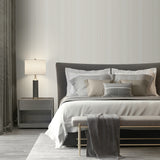 Glint Stria Stripe Natural by Veer Decor Textured Metallic Vinyl Wallpaper – Veer Decor VRVE17-566