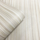 Glint Stria Stripe Natural by Veer Decor Textured Metallic Vinyl Wallpaper – Veer Decor VRVE17-566