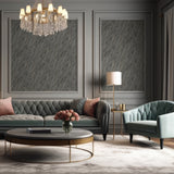 Glint Luxe Marble Dark Gray by Veer Decor Abstract Textured Wallpaper – Veer Decor VRVE19-366