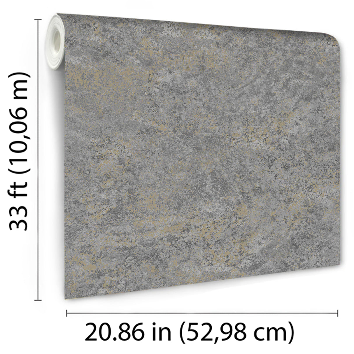 Lustre Stucco Anthracite Gray by Veer Decor Textured Metallic Abstract Wallpaper – Veer Decor VRVE19-766