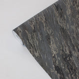 Glint Luxe Marble Black by Veer Decor Abstract Textured Wallpaper – Veer Decor VRVE29-366